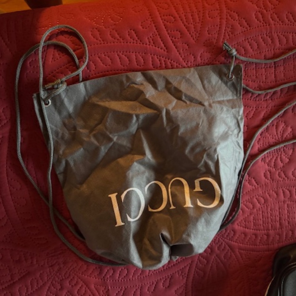 Beautiful Lightweight Drawstring Backpack , Gray - image 4